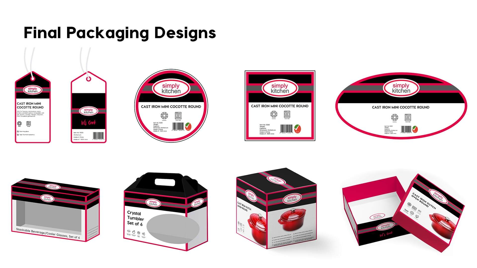 Simply Kitchen Packaging Design