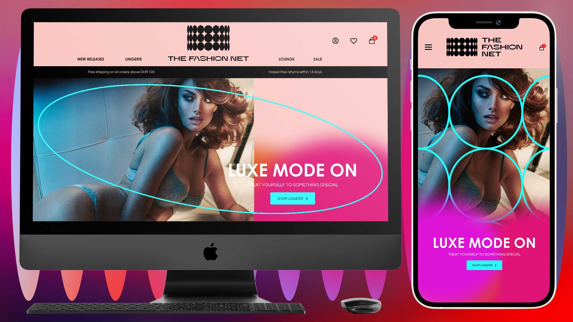 The Fashion Net Website Design